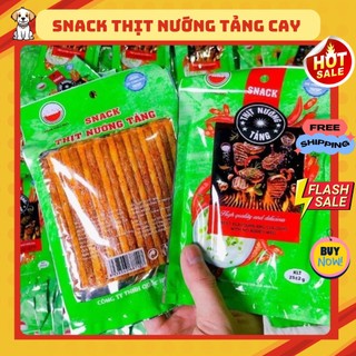 Snack thịt nướng tảng ướp cay, ăn dai dai siêu ngon, ăn vặt ngon cổng trường