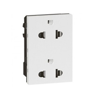 Ổ cắm đôi 3 chấu Arteor Legrand