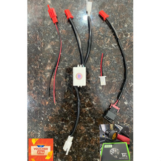 Mạch pasing đèn trợ sáng l4x,l6x full jac cắm đổ keo chống nước tặng kèm công tắc pasing bảo hành 6t