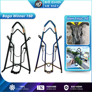 Baga Winner 150 màu đen, titan, 7 màu,baga giữa winner chất liệu inox 10li dày dặn không gỉ