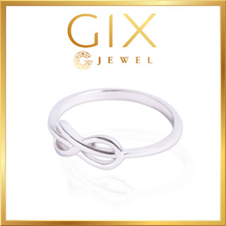 Nhẫn bạc 925 vô cực trơn Gix Jewel SPGN10