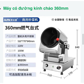 Máy chiên xào tự động bằng điện ,dùng để chiên cơm , xào rau ...vv có sẵn hàng tại sài gòn và hà nội.