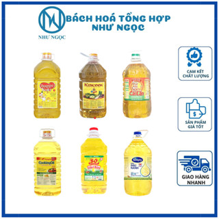 Dầu Ăn 5 Lít - Kencook/ Happi Koki/ Cái Lân/ Olein So Marvela/ Simply/ Cooking Oil-------------