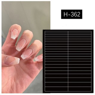 Sticker dán móng dặm ombre , fen đầu móng