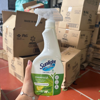 Nước lau đa năng Sunlight làm sạch an toàn siêu nhanh 500ml