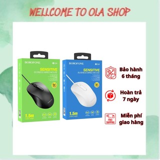 Chuột bàn phím có dây borofone bg4