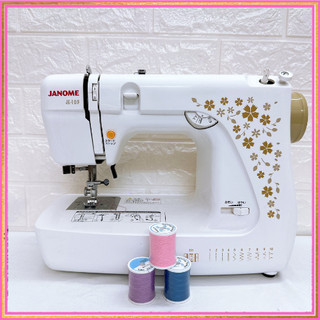 Máy may mini gia đình nhật janome jerm - máy khâu nhật bền khỏe đẹp - cam kết may mọi loại vải - ổ đứng siêu bền