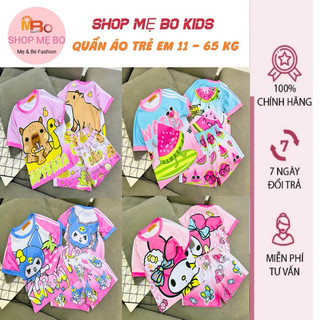 Đồ bộ bé gái - HOẠT HÌNH 3D Thun Lạnh L1 cực iu