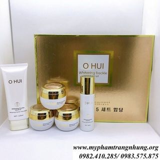 BỘ MỸ PHẨM OHUI WHITENING FRECKLE