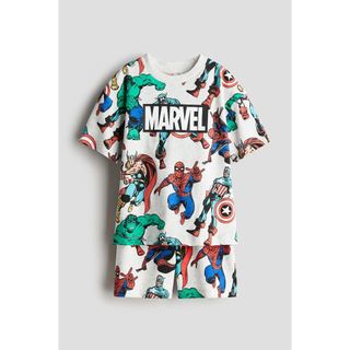 [Auht] Set bộ cotton cho bé trai H&M marvel mickey