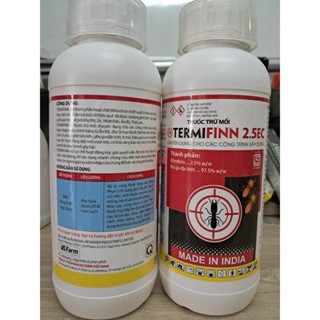  Thuốc Diệt Mối TERMIFINN 2.5EC 1 lít Xuất Xứ Ấn Độ Diệt Mối Cả Đàn Trừ Mối Tận Gốc 