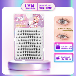  Lông Mi giả 3D tự dính tách sợi đuôi cá  mi đơn  mi chữ A   Set mi cầu vồng giúp đôi mắt xinh   mi vương miện 