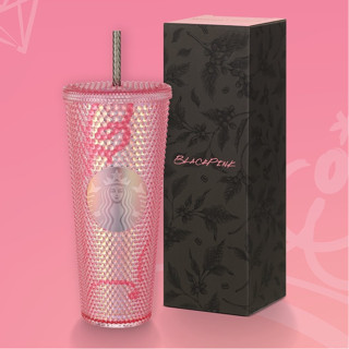 Ly Giữ Nhiệt Starbucks 720ml, Ly Đá Gai Hồng Fullbox Siêu Đẹp Blackpink Starbucks
