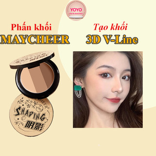 Phấn tạo khối Maycheer 3 tông màu dễ trang điểm