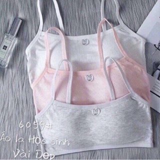 Combo 5 Áo lót dẩy mảnh cho học sinh cấp 2, cấp 3 có đệm lót, Chất cotton mềm mại Bra6059 đủ màu