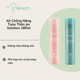 Xịt chống nắng toàn thân jm solution 180ml
