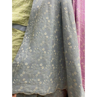 linen thêu hoa dây