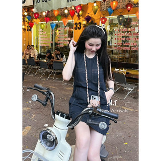 Váy Xuông Bò Sát Nách Linh Hoàng QCCC (Sẵn ship)