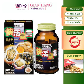 Viên uống tinh chất hàu tươi tỏi nghệ Orihiro 180 viên