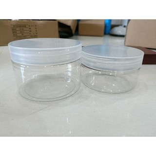 Hũ nhựa nắp nhựa trong 200ml