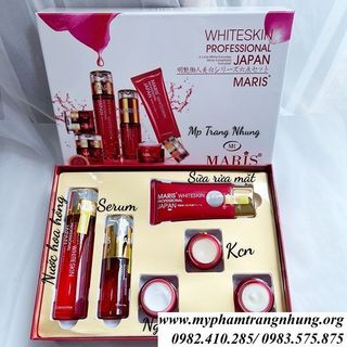 BỘ MARIS TRẮNG DA MỜ NÁM TÀN NHANG 6IN1- NHẬT BẢN