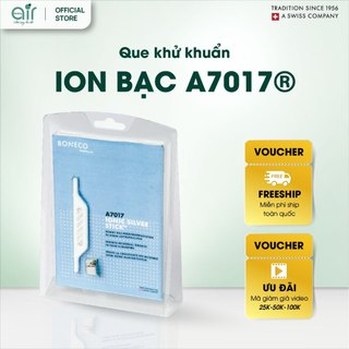 Que khử Ion bạc A7017 BONECO chống vi khuẩn, hạn chế sự tăng trưởng của vi sinh vật, dùng cho máy tạo ẩm
