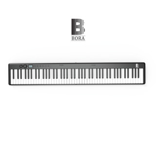 Đàn piano điện gấp gọn, Digital Foldable Piano - Bora New BX-20 PRO (BX20 PRO) - Black, Bluetooth, 88 phím cảm ứng lực