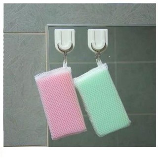 Combo 3 cái MÚT LƯỚI rửa chén tạo bọt kháng khuẩn