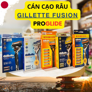 Cạo râu Gillette Fusion Proglide và Gillette Fusion Proshield 5+1 [Hàng nội địa Nhật]