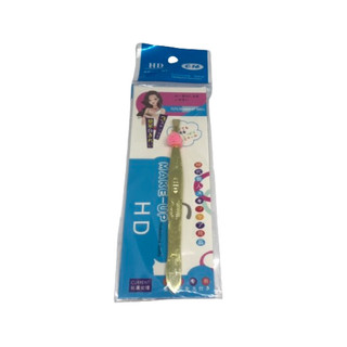 [HÀNG CÓ SẴN]Dụng cụ nhíp nhổ lông mày nhổ tóc bạc màu vàng(9cm)