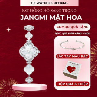 Đồng hồ nữ JANGMI Tif Watches Dây Rút Kim Loại Thép Không Gỉ chính hãng chống nước tốt thời trang đẹp
