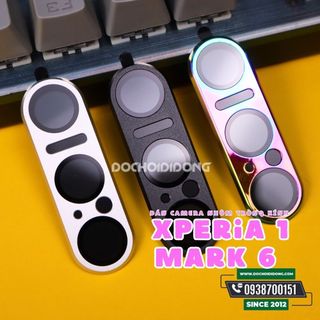 Dán cường lực camera Sony Xperia 1 mark VI 6 khung nhôm tròng kính