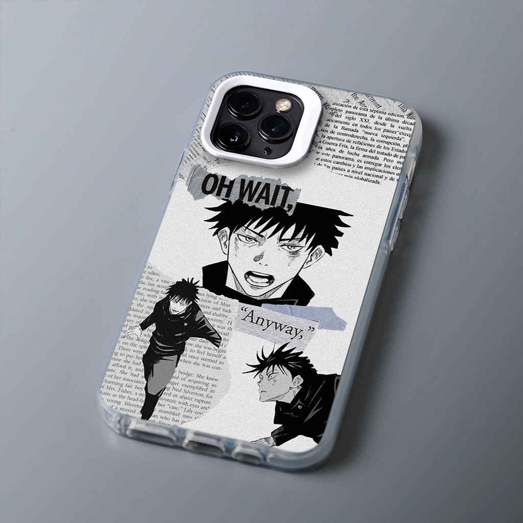 Ốp lưng iPhone silicone cao cấp Leocase Jujutsu Kaisen Anime Manga Megumi Fushiguro cho iPhone