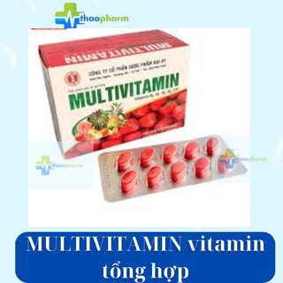 Multivitamin đại uy hộp 100 viên.