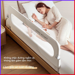 Hanh chắn giường cho bé Hàng Rào Chắn Giường Bảo Vệ Bé Chống Rơi Có Thể Gấp Gọn Tiện Lợi thanh chắn giường