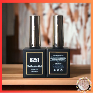 Sơn gel nhũ flash kim tuyến siêu sáng b281 ánh bạc , vàng chai 15ml