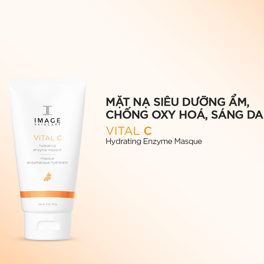 Mặt nạ dưỡng ẩm Image Skincare Vital C Hydrating Enzyme Masque cải thiện sắc tố da 57g