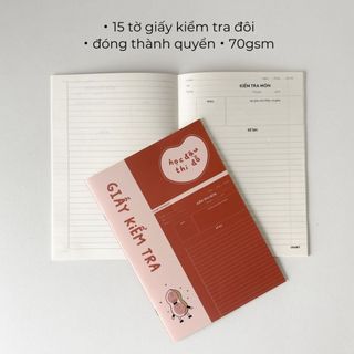Tập 15 Giấy kiểm tra đôi Crabit