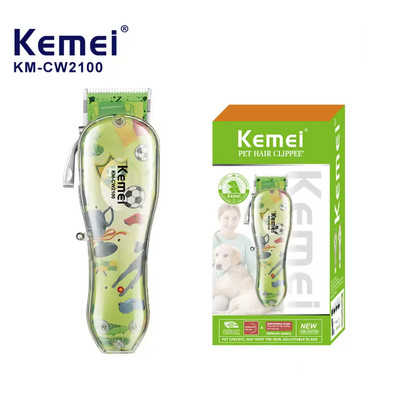 Tông Đơ Cạo Tỉa Lông Cho Thú Cưng Kemei KM CW 2100