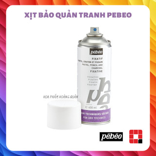 Bình xịt bảo vệ tranh phấn/chì/than - Hà Lan + Pebeo