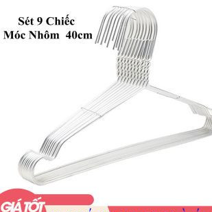 9 chiếc móc nhôm phơi quần áo .đt.lv!