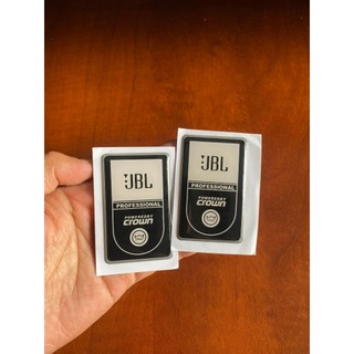 Tem Loa JBL Crown Dán Thùng Loa ( 2 Tem )