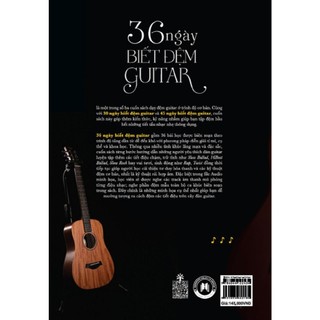 Sách - 36 Ngày Biết Đệm Guitar, sách tự học guitar, sách học guitar căn bản (Tái Bản 2024)