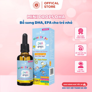 Mini Drops DHA.Bổ Sung Omega3,DHA,EPA Phát Triển Trí Não Toàn Diện Cho Bé