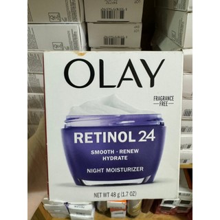 (HỘP HƠI XẤU) SALE: Kem Dưỡng Da OLAY  Retinol 24 Night Moisturizer 48g. HÀNG MỸ.