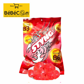 Kẹo ngậm styng dâu thái lan tăng lực bịch 320gr