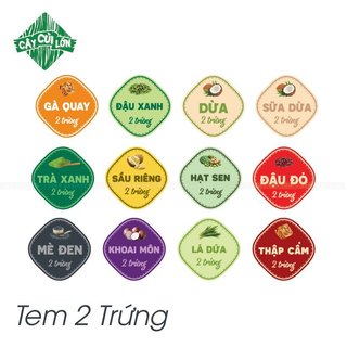 Set 5 tấm Tem Nhân 2 Trứng