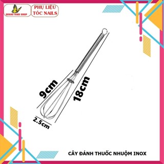 Cây đánh thuốc uốn duỗi nhuộm tóc inox
