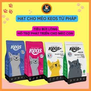 Hạt thức ăn mèo KEOS từ Pháp Gói 1,5KG