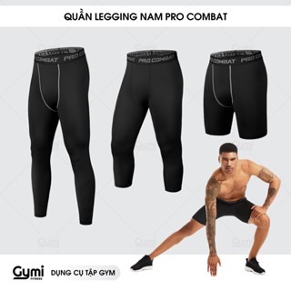 Quần Legging Giữ Nhiệt Pro Combat Thể Thao Cho Nam - Thoáng Khí, Co Giãn, Thấm Hút Mồ Hôi, Ôm Sát